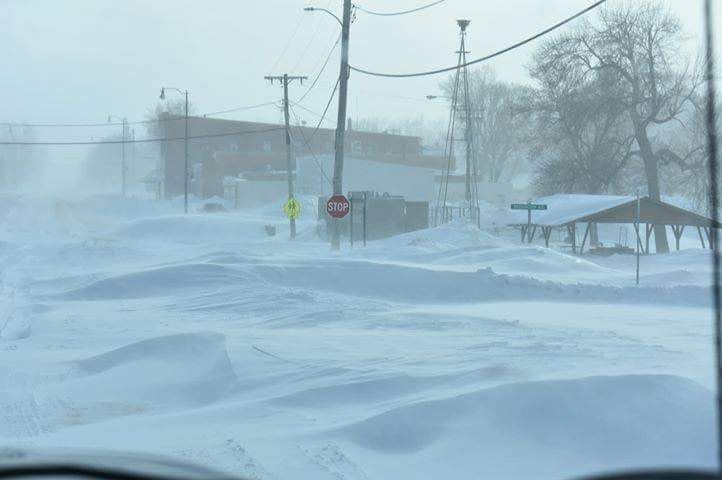 Snow drift